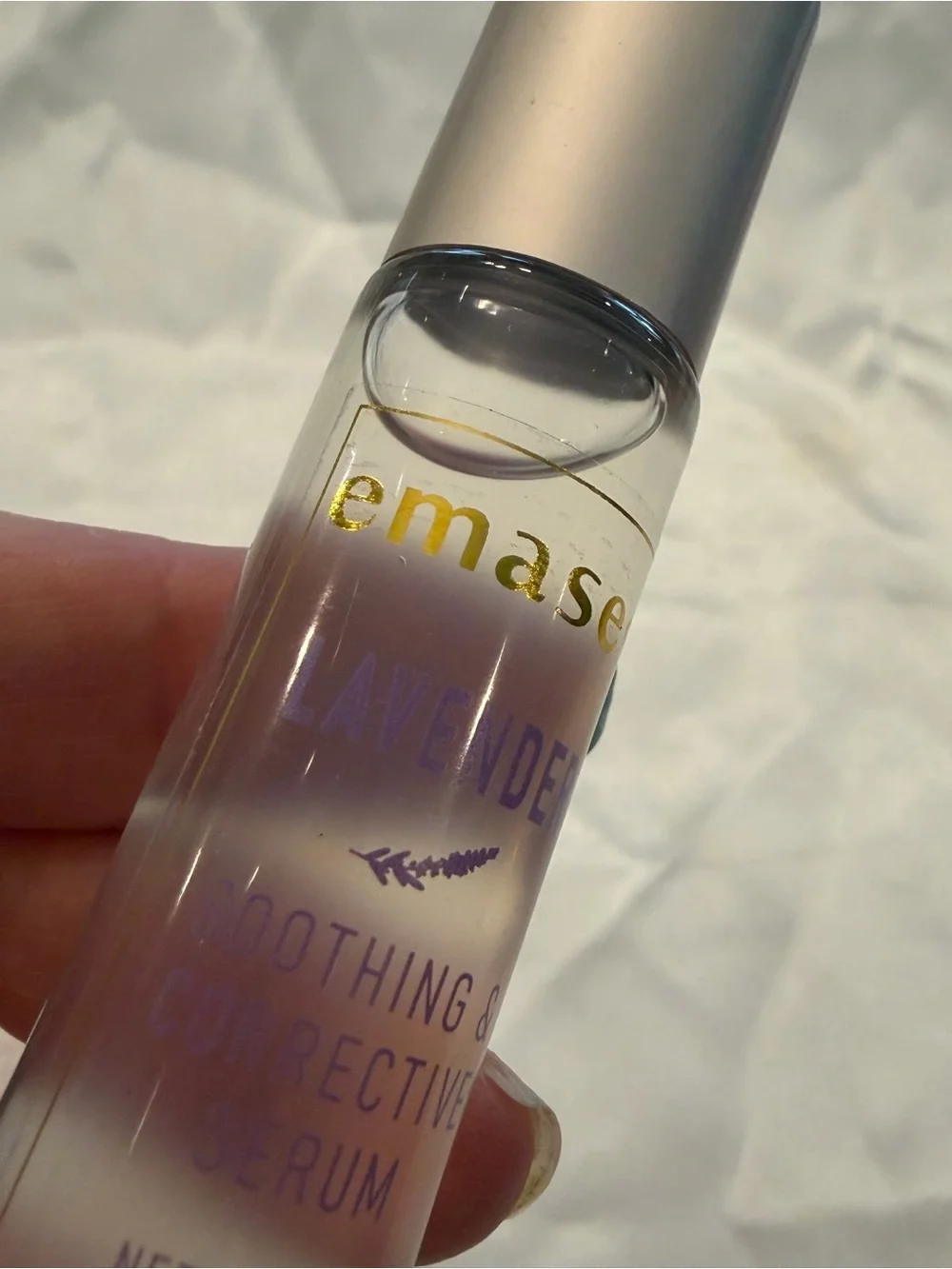 Emases Skincare Lavender Eye Serum Brand New In Box 10 ml MSRP $42 Damaged Box
